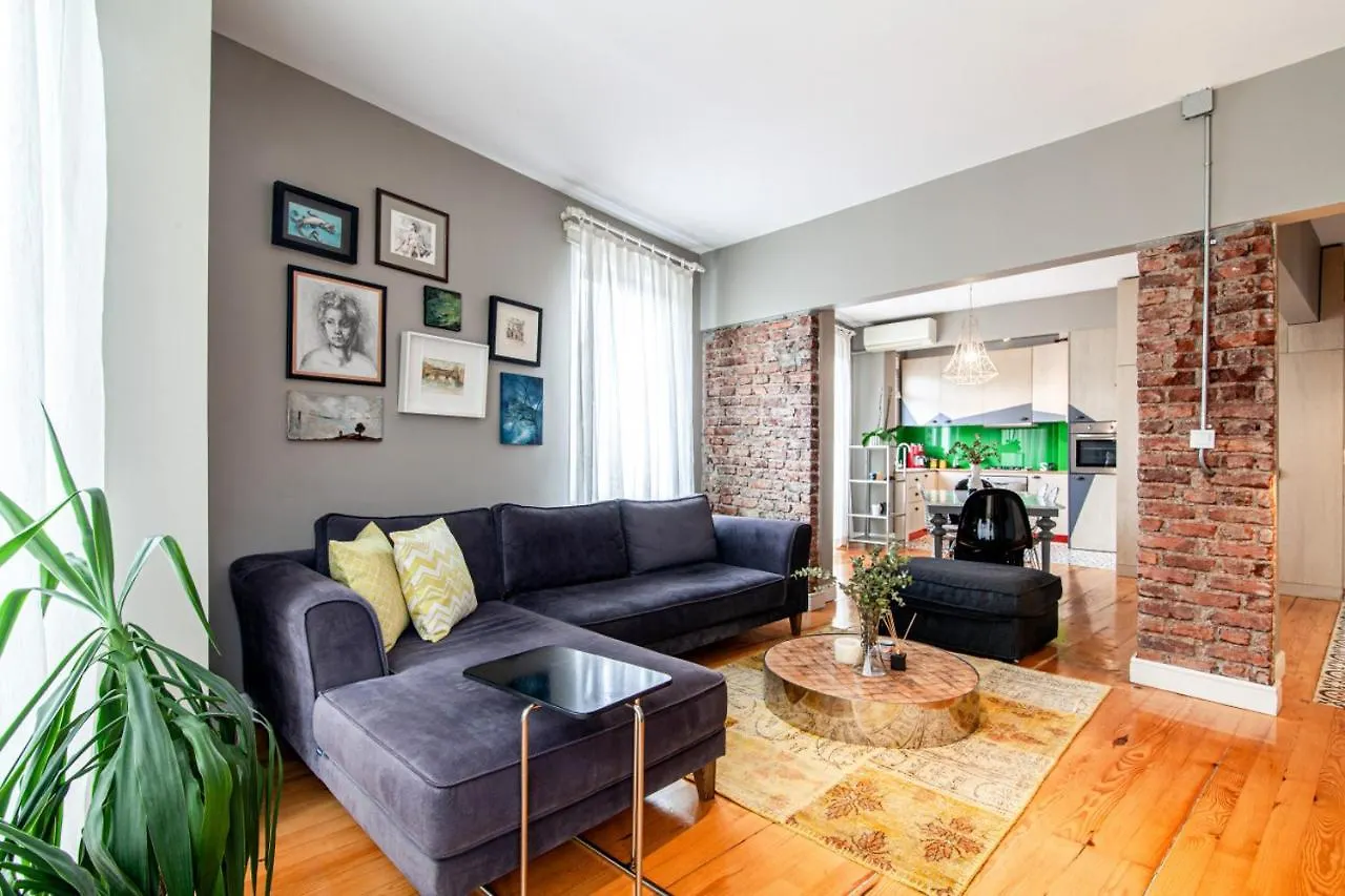Modern Apartment With Stylish Interior In Beyoglu Istanbul