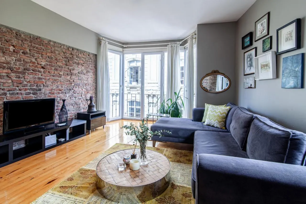 Modern Apartment With Stylish Interior In Beyoglu Istanbul Turkey