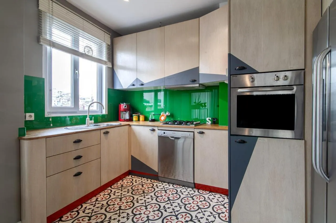 Modern Apartment With Stylish Interior In Beyoglu Istanbul